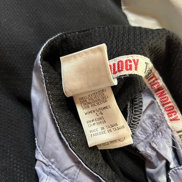 Vintage The North Face Tekware Purple Silver Windbreaker Vest Size Large Outdoor - Picture 4 of 9